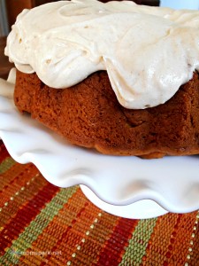 Pumpkin Butterscotch Bundt Cake With Cream Cheese Frosting Mom Spark