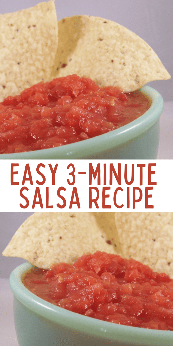 Easy 3-minute Salsa Recipe