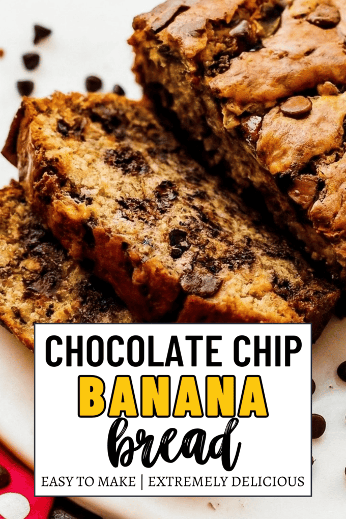 Easy Chocolate Chip Banana Bread Recipe