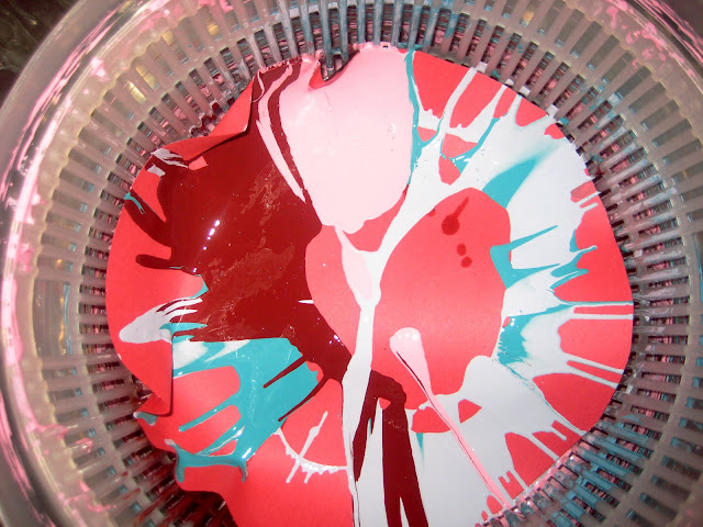 Create Paint Spin Art With Salad Spinners!