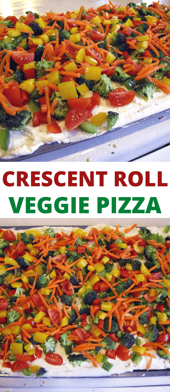 Veggie Pizza Pillsbury Crescent Rolls Recipe