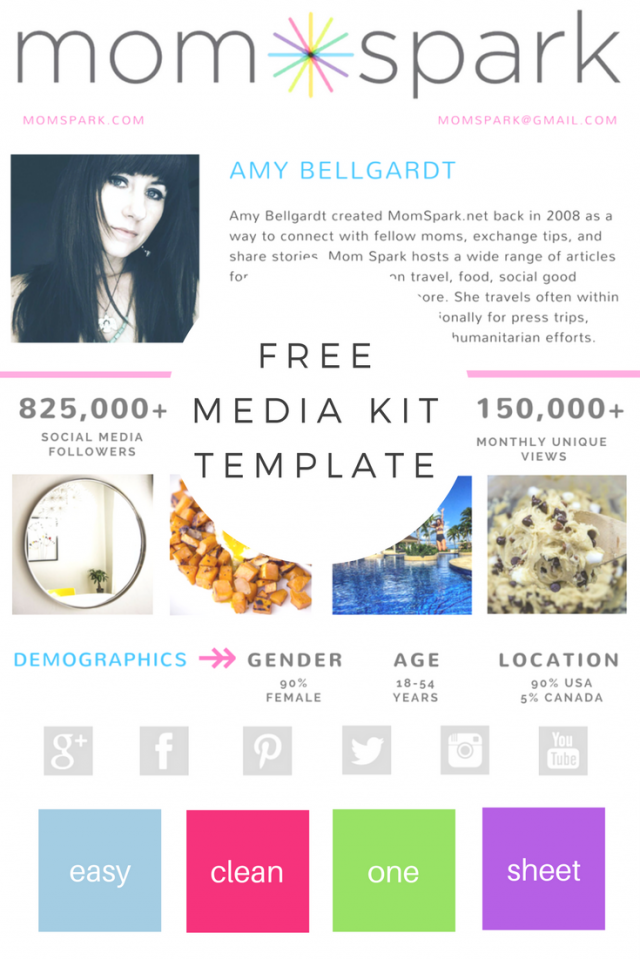 BLOGGING 101: How to Create a Media Kit & One Sheet