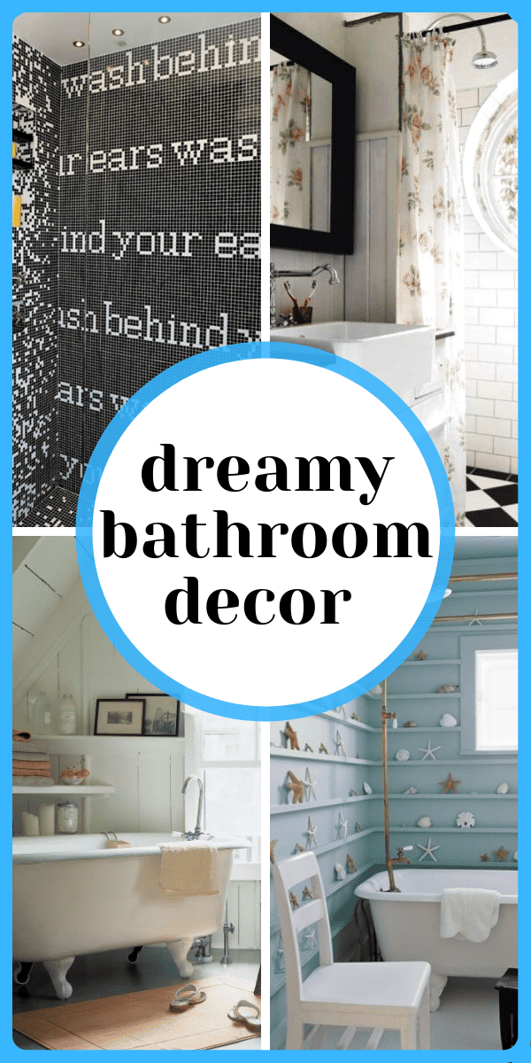 Dreamy Bathroom Decor and Design!
