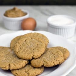 Peanut Butter Cookies Using 3 Ingredients - Eggs, Sugar & PB
