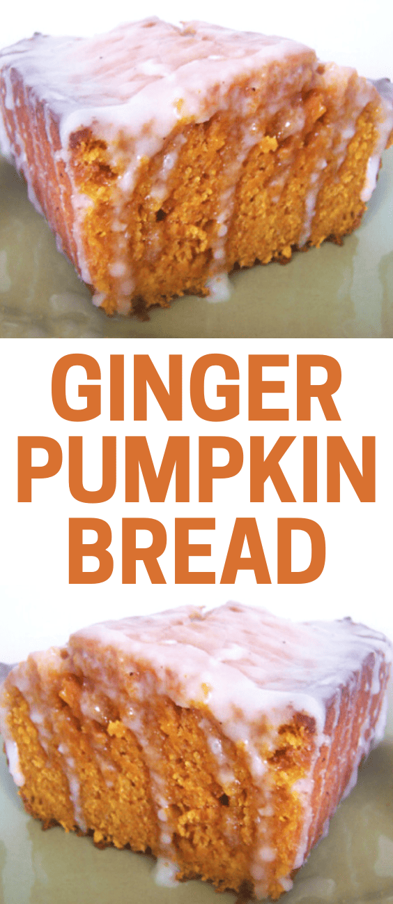 Easy Moist Ginger Pumpkin Bread Recipe
