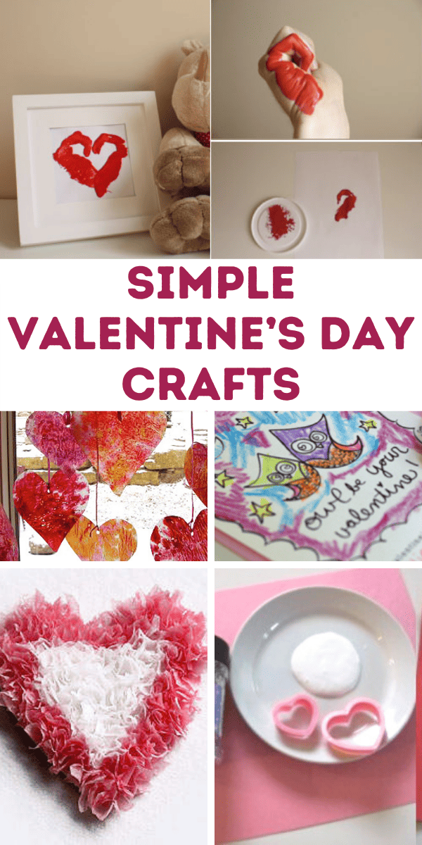 Simple Valentine’s Day Crafts