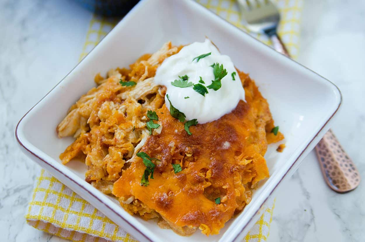 Cheesy Chicken Mexican Dorito Casserole-image