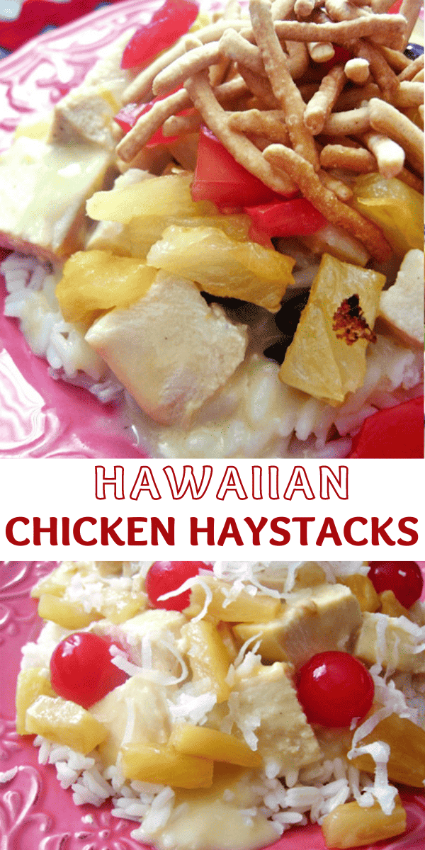 Hawaiian Chicken Haystacks Recipe