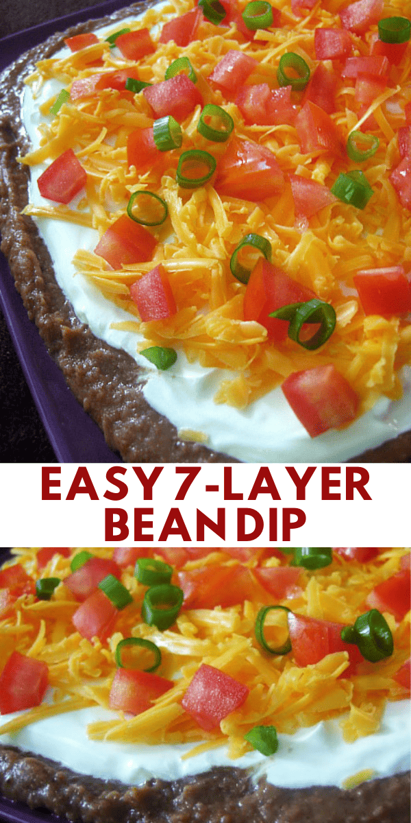 Easy 7-Layer Bean Dip Recipe