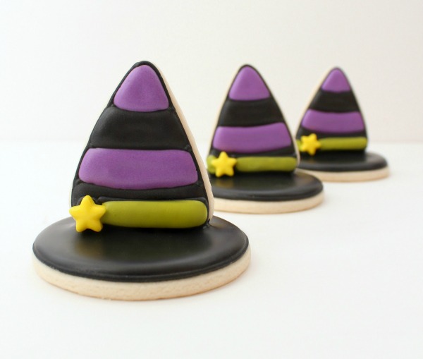 Halloween 3D Witch Hat Cookie Recipe