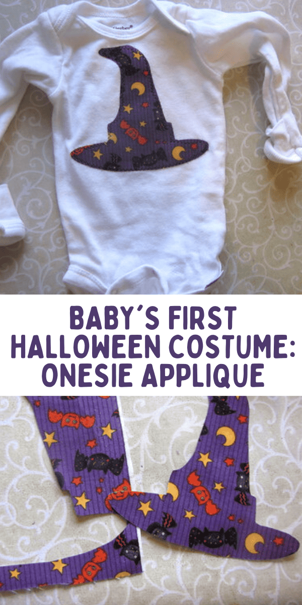 DIY Baby's First Halloween Costume: Onesie Applique