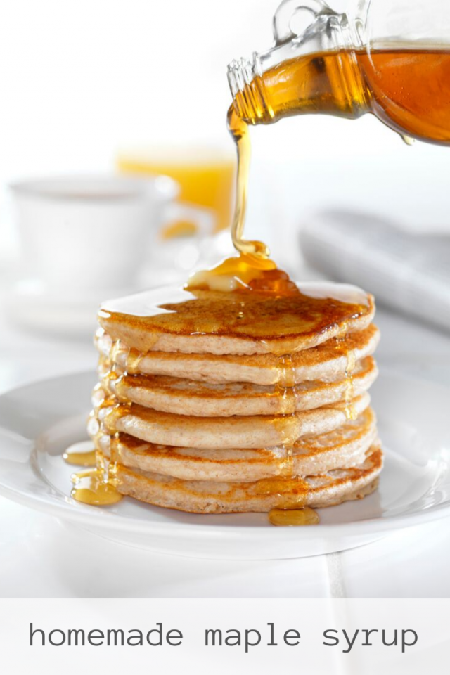 Easy Homemade Maple Syrup Recipe
