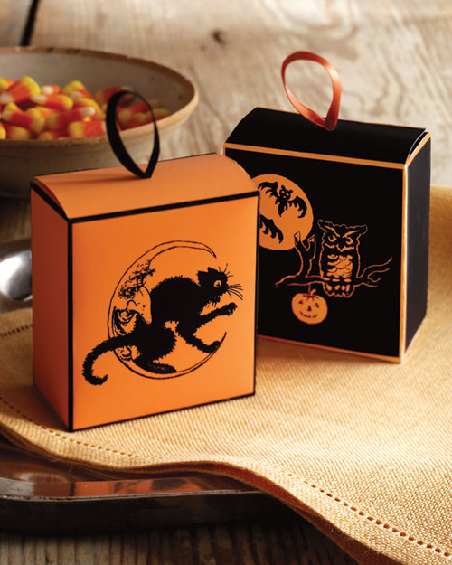 Halloween candy boxes craft