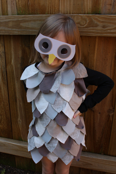 owl costume diy halloween