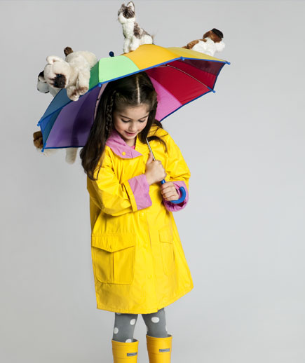 raining cats and dogs umbrella kid halloween costume