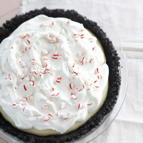 Peppermint and White Chocolate Cream Pie Recipe
