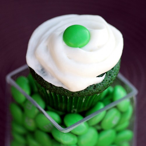 St. Patrick's Day Green Velvet Cupcake Dessert Recipe