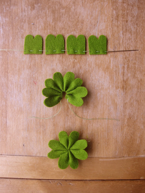 St. Patrick's Day Four Leaf Clover Craft