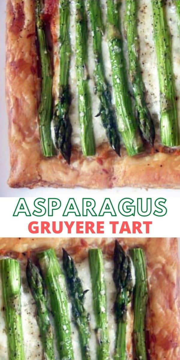 Easy Asparagus Gruyere Tart Recipe