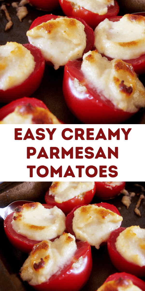 Easy Creamy Parmesan Tomatoes Recipe