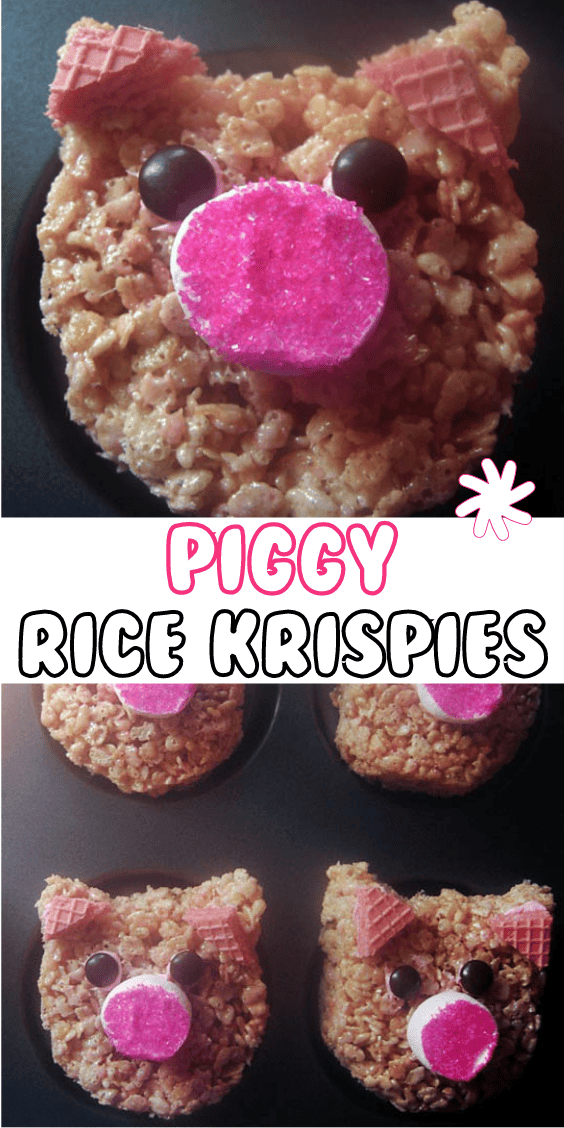 Piggy Rice Krispies Treats
