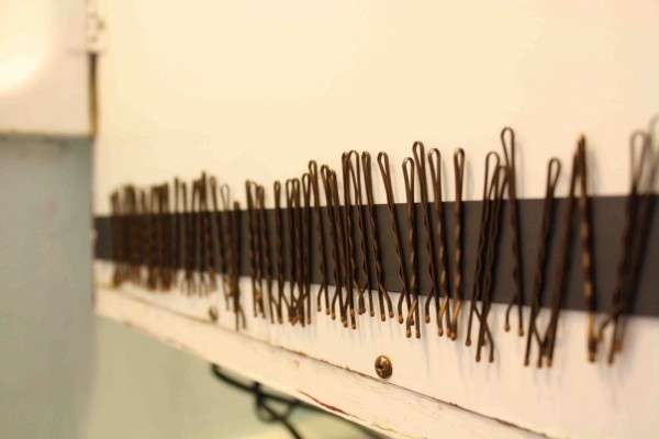 Hair Pin Magnetic Strip Holder