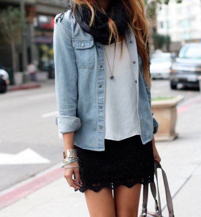 Jean Shirt Fashion and Style