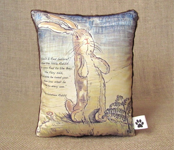 velveteen rabbit pillow