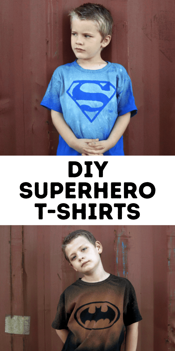 DIY: Superhuman T-shirt Bleach Dye Craft