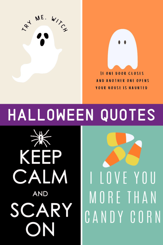 Halloween and Scary Quotes!