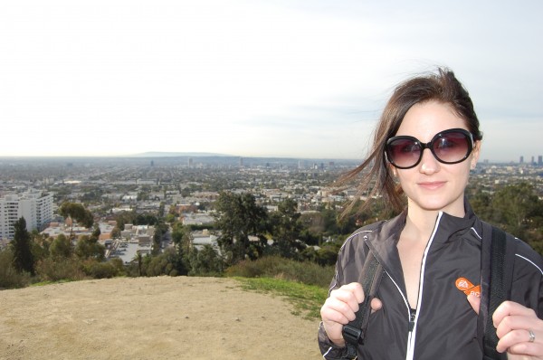 my very first hike - Runyon Canyon in Los Angeles
