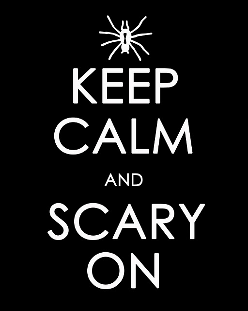 Halloween Quote - Keep Calm and Scary On