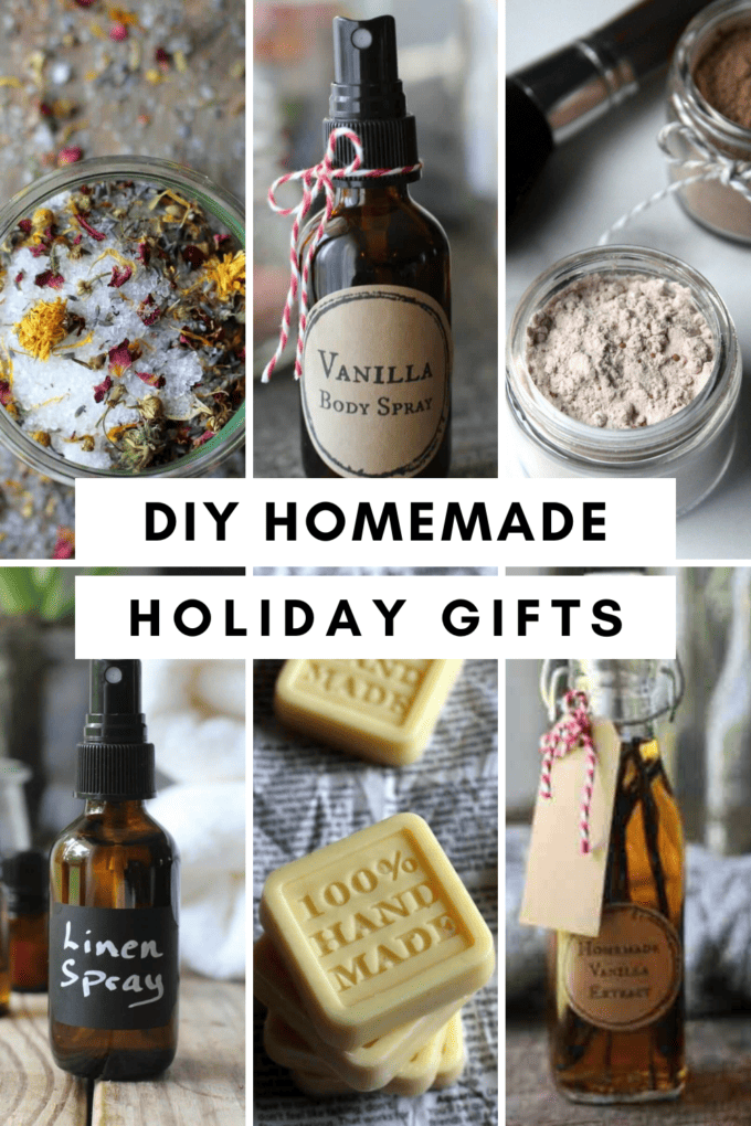 DIY Homemade Holiday Gift Ideas