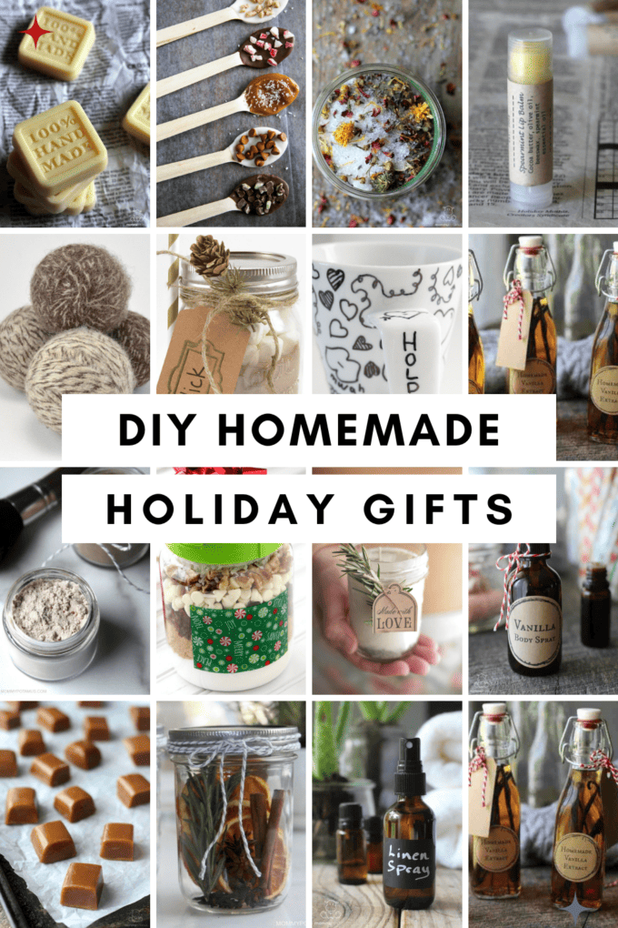 DIY Homemade Holiday Gift Ideas