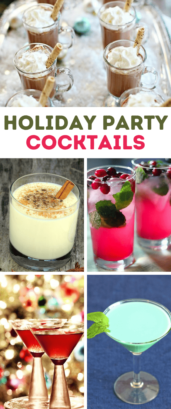 Holiday Party Cocktail Ideas