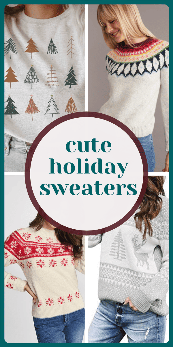 Holiday Sweaters For Women That Aren't Ugly