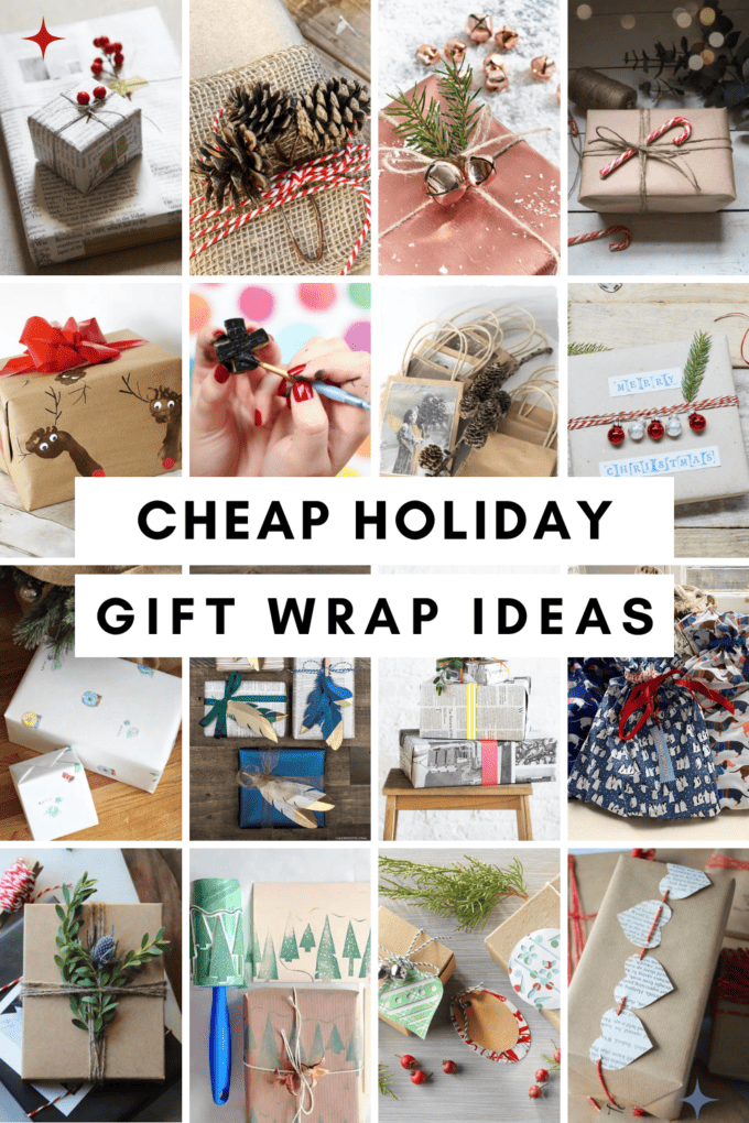 How to Wrap Christmas Gifts Cheaply