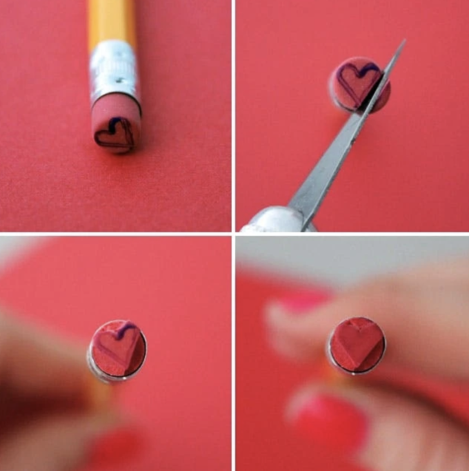 Pencil Eraser Stamp