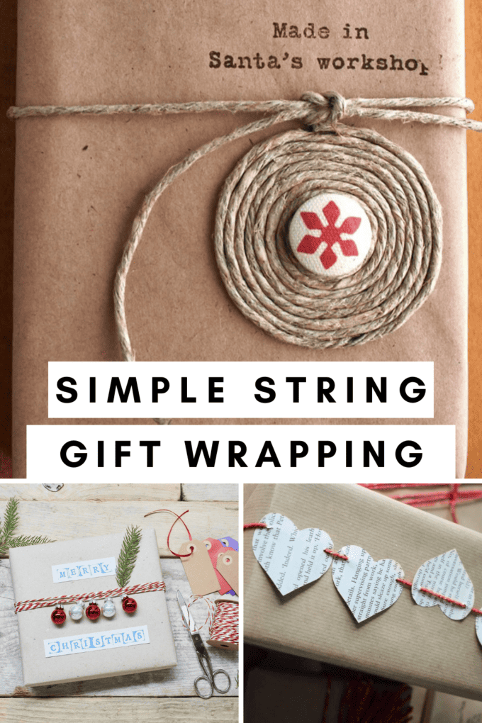 Simple String Wrapping Paper Inspiration