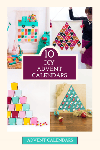 The Best DIY Christmas Advent Calendar Styles - Mom Spark - Mom Blogger