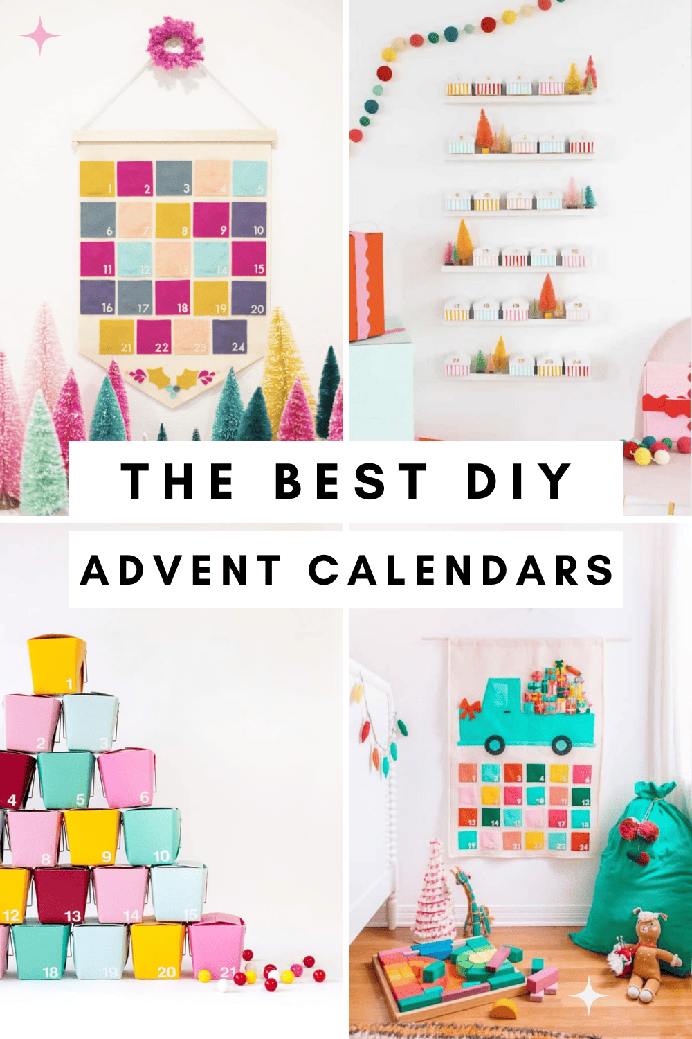 The Best DIY Christmas Advent Calendar Styles - Mom Spark - Mom Blogger