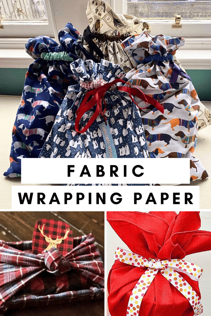 Use Fabric as Wrapping Paper