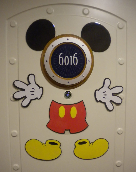 Mickey Mouse Disney Cruise Stateroom Door Magnet