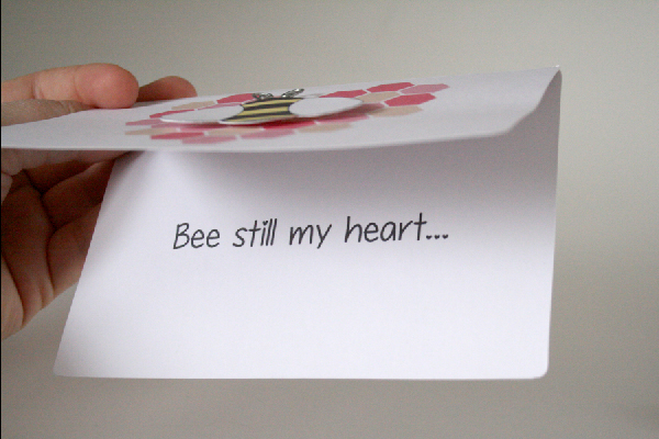 DIY: Free Handmade Valentine Card Printable