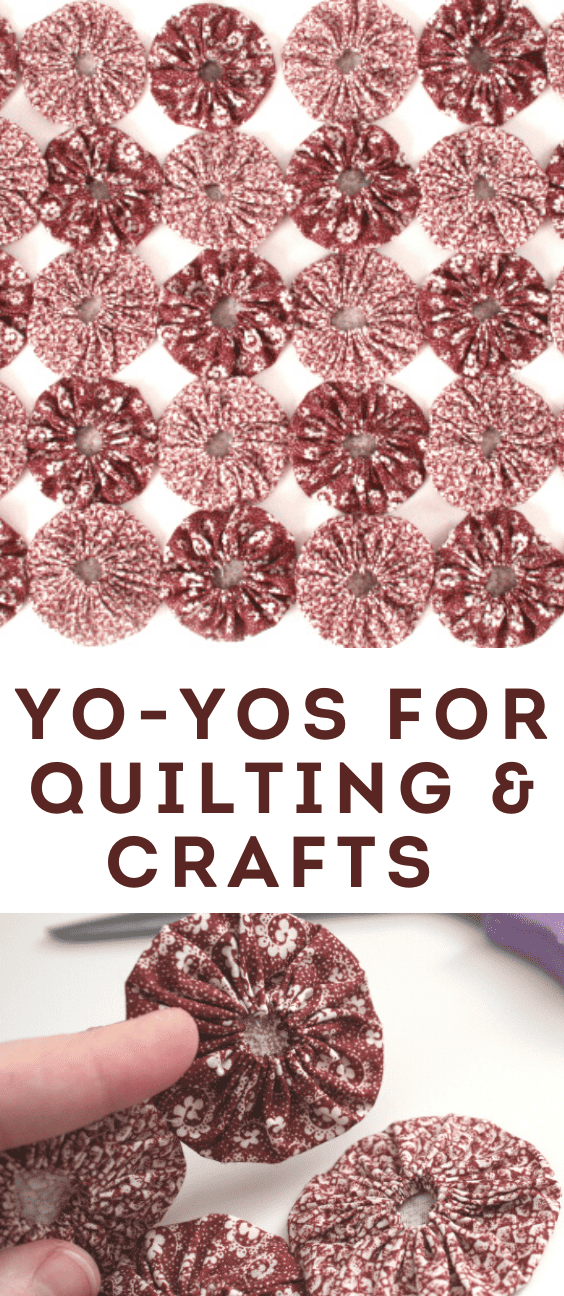 Yo-Yos for Quilting and Crafts Tutorial