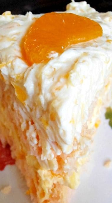 Coconut Orange Dessert Cake Recipe - For Easter