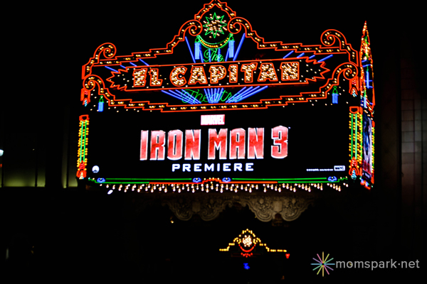 Iron Man 3 Red Carpet Premiere El Capitan