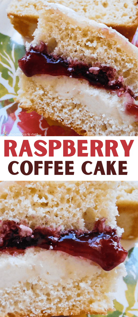 Layered Raspberry Coffee Dessert Cake Recipe
