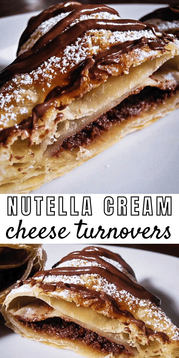 Nutella Cream Cheese Turnovers Recipe