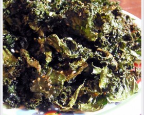 Crispy "Everything" Kale Chips Recipe